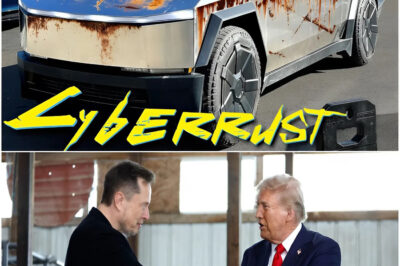 Elon Musk brought a Cybertruck to the White House to introduce it to Donald Trump to buy, but was severely ridiculed by the Democratic Party!