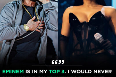 Nicki Minaj puts Eminem in her Top 3
