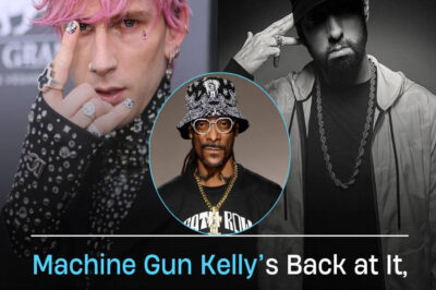 Machine Gun Kelly’s Back at It, Reigniting the Flames of His Old Feud with Eminem.