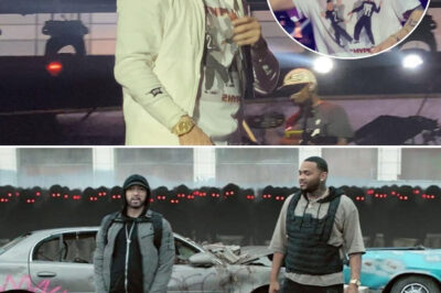 Eminem set the stage on fire with his electrifying performance of “Lucky You” at the Du Arena in Abu Dhabi, sending shockwaves through the crowd. Returning to the UAE after a seven-year hiatus, the anticipation was at an all-time high, and Eminem did not disappoint. The massive audience erupted as he launched into the track, his energy matched only by the roaring crowd that had waited years for this moment.