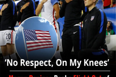 ‘No Respect, On My Knees’ – Megan Rapinoe Books Flight Out of the US, Declares She Won’t Return