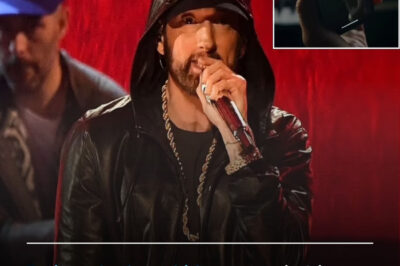 Eminem’s three kids appear in his new star-studded music video for Houdini as he calls them ‘brats’ in fiery verse