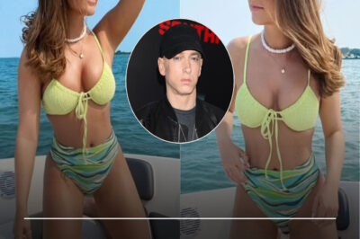 Eminem’s Daughter Showcases ‘Spectacular Legs’ in Bikini on Beach Swing