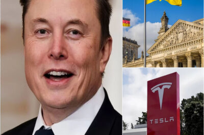5 MINUTES AGO: GERMANY makes bold decision to shut down Tesla and the US auto industry – Elon Musk responds with a shocking 7-word message, revealing a hidden truth that has shocked the world.