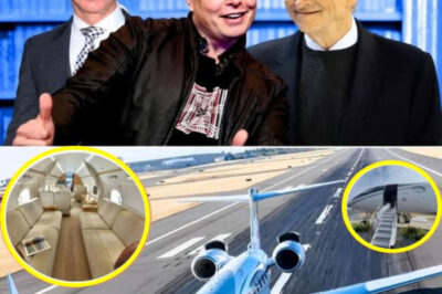 Looking’ at the $65 million plane of the world’s top billionaires Elon Musk and Bill Gates and Jeff Bezos