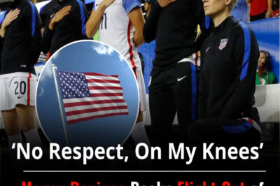 ‘No Respect, On My Knees’ – Megan Rapinoe Books Flight Out of the US, Declares She Won’t Return