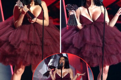 Cardi B thanks her haters and announces album drop date after rousing performance and winning Best New Artist at iHeartRadio Awards