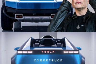 Tesla CEO Elon Musk releases new design of the 2025 Tesla Cybertruck: The Future of Electric Trucks!