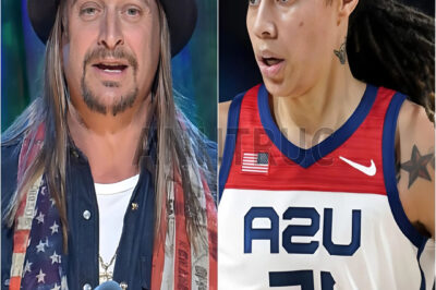 SH0KING NEWS: Brittney Griner exploded in rage, declaring that she would leave the U.S. if she did not receive an apology after being brutally attacked by Kid Rock: “If you hate America, then get the hell off its team!”