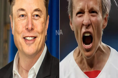 5 MINUTES AGO: Megan Rapinoe Threatens to Abandon America After Elon Musk Fallout Costs Her $100 Million in Endorsements, “This Crazy Guy Disrespects Me Here”.