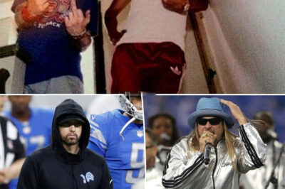 “This is what unity looks like, folks!” — The internet erupted as Eminem and Kid Rock joined forces to cheer on the Detroit Lions, setting aside their political differences in an unforgettable show of hometown pride. Fans couldn’t believe their eyes, watching two Michigan legends, often on opposite sides, unite under the roar of the crowd.