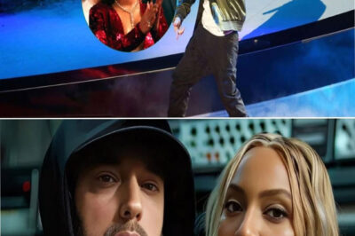 Eminem’s collaboration with Beyoncé on “Walk on Water” is a raw, introspective track where Eminem confronts his self-doubt and struggles with fame. Beyoncé’s powerful chorus adds emotional depth, making the song a poignant anthem about insecurity and redemption.