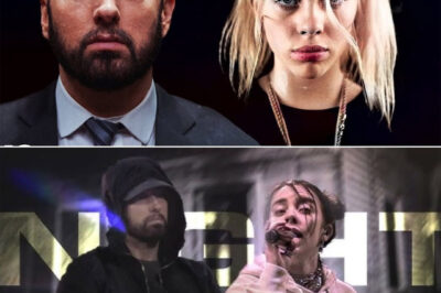 Eminem and Billie Eilish’s collaboration on Finale brings a fusion of raw intensity and haunting melodies that instantly captivate listeners. The track features Eminem’s razor-sharp verses, delivered with his signature precision and wordplay, seamlessly intertwined with Billie’s ethereal yet emotionally charged vocals. This unexpected pairing creates a dynamic contrast, as Billie’s haunting delivery amplifies the urgency and depth of Eminem’s lyrics.