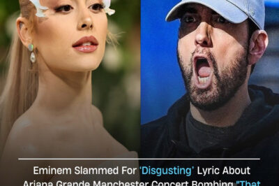 Eminem Slammed For ‘Disgusting’ Lyric About Ariana Grande Manchester Concert Bombing ” That is just so f***ing sick, y’all better not give this man any attention. people literally lost their lives, and you’re going to release music and try to make a profit off of them?”