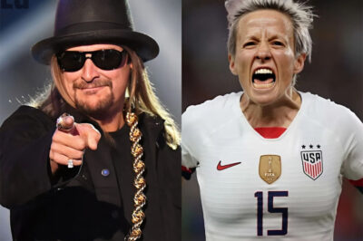 Kid Rock Warns Megan Rapinoe: “If You Hate America, Don’t Represent It” – How Will Megan Rapinoe Respond?