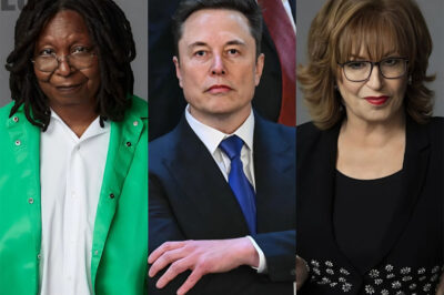 A.B.C declined to renew Whoopi Goldberg and Joy Behar’s contracts on The View, aiming to eliminate “toxic” elements related to Elon Musk, the two powerful women also reacted strongly…