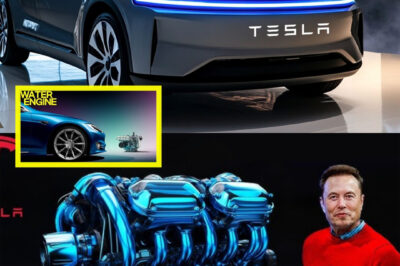 IT HAPPENED! Elon Musk Announces Tesla’s All-New Water Engine. Details Here