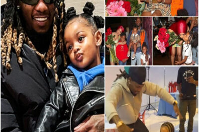 The Sacred Father-Son Reunion of Offset, His Excitement Shining Brightly on His Face. Cardi B Couldn’t Hide Her Joy Either. This Truly Is a Happy Family.