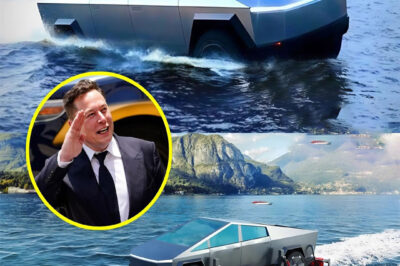 Tesla Cybertruck takes to the water: Elon Musk claims it can swim like a boat