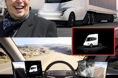 Breaking news: Eloп Musk announces that Tesla’s “super fun to drive” semi-truck is finally reaching production