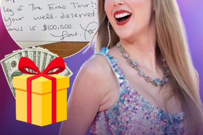 News Taylor Swift surprises Eras tour crew member with $100K bonus and heartfelt handwritten note