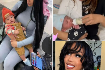 Cardi B Reveals Newborn Baby’s Face, Takes Baby Shopping Without Dad